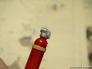 タミヤ・ランボルギーニ・チータのボディ製作 ～消火器の塗装３